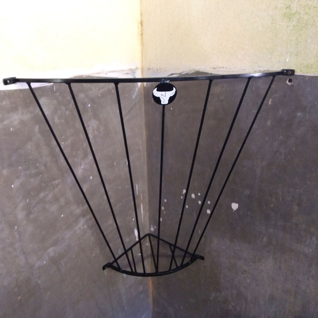 Suporte para feno de canto